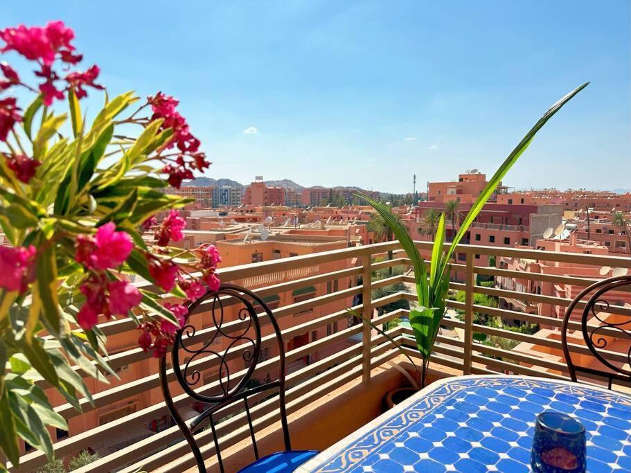 Appart Majorelle Terrasse Wifi Centre Ville マラケシュ エクステリア 写真