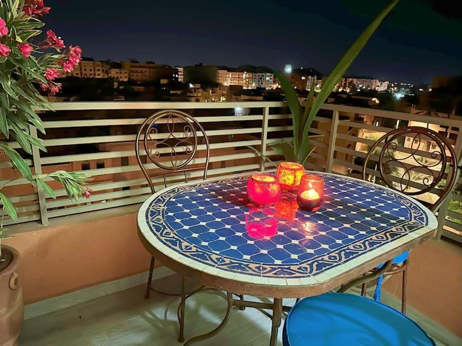 Appart Majorelle Terrasse Wifi Centre Ville マラケシュ エクステリア 写真